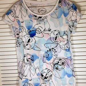 4/$10 Disney Stitch T-shirt Large
